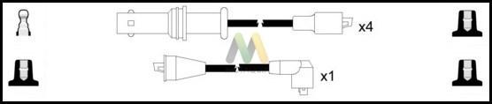 Motaquip LDRL1795 - Комплект проводів запалювання autocars.com.ua