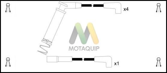 Motaquip LDRL1818 - Комплект проводів запалювання autocars.com.ua