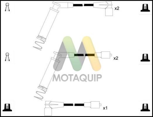 Motaquip LDRL1843 - Комплект проводів запалювання autocars.com.ua