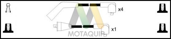 Motaquip LDRL1859 - Комплект проводів запалювання autocars.com.ua