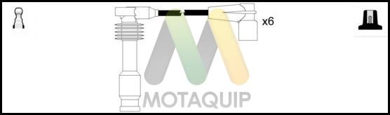 Motaquip LDRL1863 - Комплект проводов зажигания autodnr.net