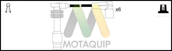 Motaquip LDRL1863 - Комплект проводів запалювання autocars.com.ua