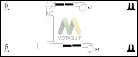 Motaquip LDRL379 - Комплект проводів запалювання autocars.com.ua