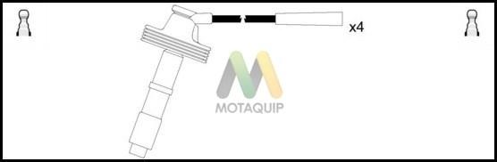 Motaquip LDRL496 - Комплект проводів запалювання autocars.com.ua