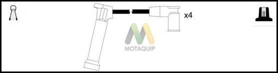 Motaquip LDRL573 - Комплект проводів запалювання autocars.com.ua