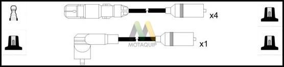 Motaquip LDRL613 - Комплект проводів запалювання autocars.com.ua