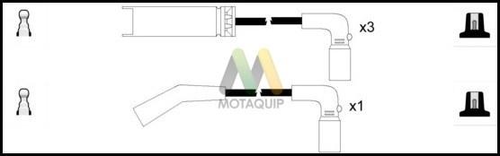 Motaquip LDRL648 - Комплект проводів запалювання autocars.com.ua