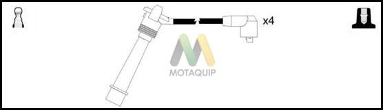 Motaquip LDRL692 - Комплект проводів запалювання autocars.com.ua