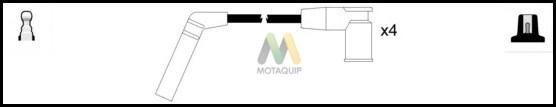 Motaquip LDRL826 - Комплект проводів запалювання autocars.com.ua