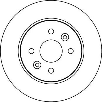 Motaquip LVBD1025Z - Гальмівний диск autocars.com.ua