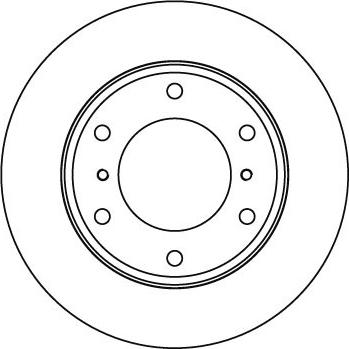 Motaquip LVBD1047Z - Гальмівний диск autocars.com.ua