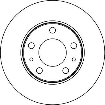 Motaquip LVBD1095Z - Гальмівний диск autocars.com.ua