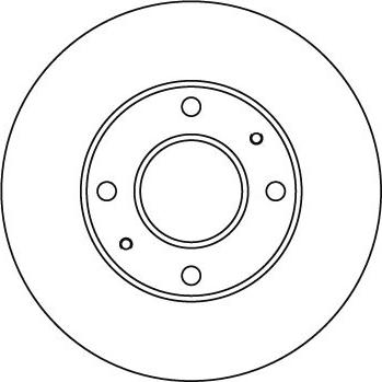 Motaquip LVBD1145Z - Гальмівний диск autocars.com.ua