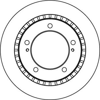 Motaquip LVBD1153Z - Гальмівний диск autocars.com.ua