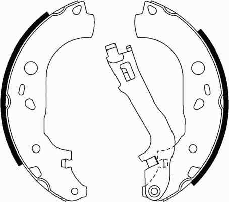 Motaquip LVBS792 - Комплект гальм, барабанний механізм autocars.com.ua