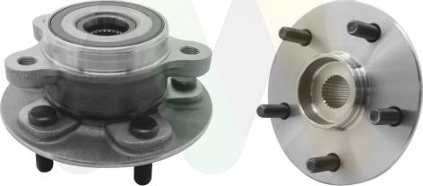 Motaquip LVBW1861 - Комплект підшипника маточини колеса autocars.com.ua