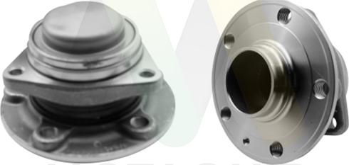 Motaquip LVBW1882 - Комплект підшипника маточини колеса autocars.com.ua