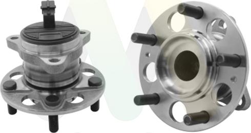 Motaquip LVBW1884 - Комплект підшипника маточини колеса autocars.com.ua