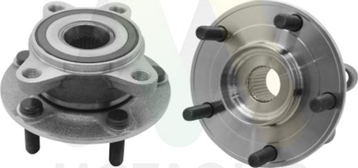 Motaquip LVBW1911 - Комплект підшипника маточини колеса autocars.com.ua