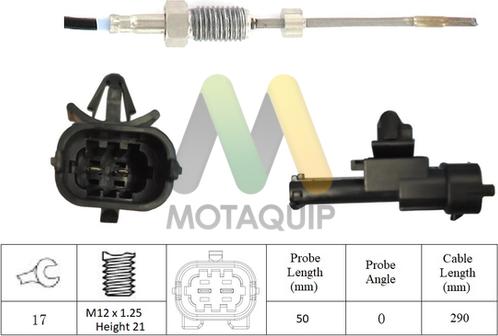 Motaquip LVET365 - Датчик, температура вихлопних газів autocars.com.ua