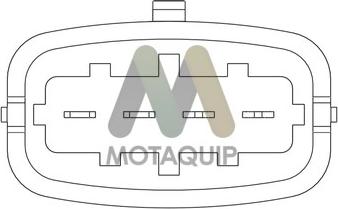 Motaquip LVMA298 - Датчик потоку, маси повітря autocars.com.ua