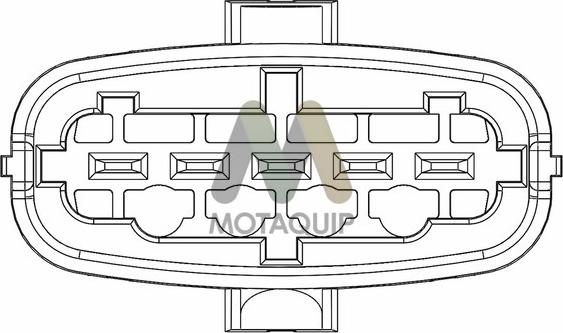 Motaquip LVMA334 - Датчик потоку, маси повітря autocars.com.ua