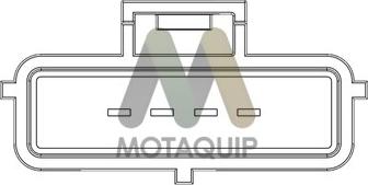 Motaquip LVMA343 - Датчик потоку, маси повітря autocars.com.ua