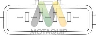 Motaquip LVMA392 - Датчик потоку, маси повітря autocars.com.ua