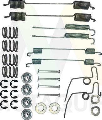 Motaquip LVMK1196 - Комплектуючі, барабанний гальмівний механізм autocars.com.ua