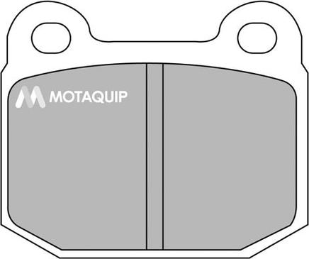 Motaquip LVXL1001 - Гальмівні колодки, дискові гальма autocars.com.ua
