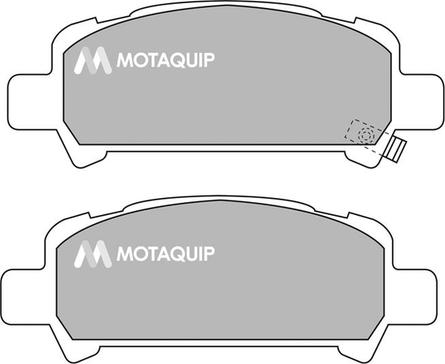 Motaquip LVXL1010 - Тормозные колодки, дисковые, комплект autodnr.net