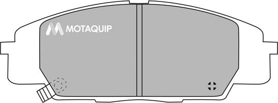 Motaquip LVXL1023 - Гальмівні колодки, дискові гальма autocars.com.ua