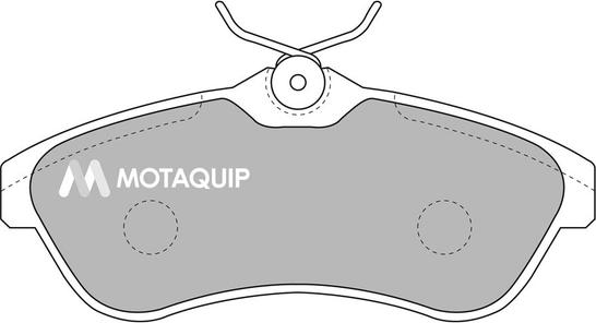 Motaquip LVXL1033 - Гальмівні колодки, дискові гальма autocars.com.ua