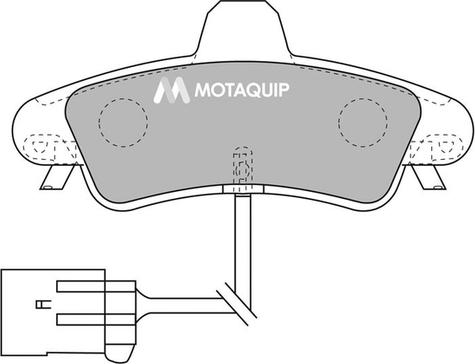 Motaquip LVXL1045 - Гальмівні колодки, дискові гальма autocars.com.ua