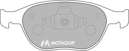 Motaquip LVXL1046 - Гальмівні колодки, дискові гальма autocars.com.ua