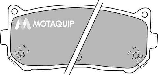 Motaquip LVXL1053 - Гальмівні колодки, дискові гальма autocars.com.ua