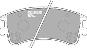 Motaquip LVXL1064 - Гальмівні колодки, дискові гальма autocars.com.ua
