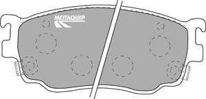 Motaquip LVXL1068 - Гальмівні колодки, дискові гальма autocars.com.ua