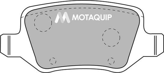 Motaquip LVXL1077 - Гальмівні колодки, дискові гальма autocars.com.ua