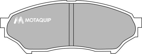 Motaquip LVXL1080 - Тормозные колодки, дисковые, комплект autodnr.net