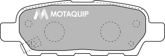Motaquip LVXL1086 - Тормозные колодки, дисковые, комплект autodnr.net