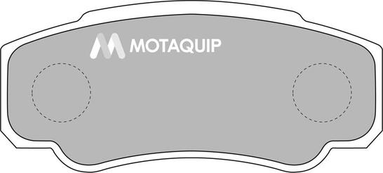 Motaquip LVXL1089 - Гальмівні колодки, дискові гальма autocars.com.ua