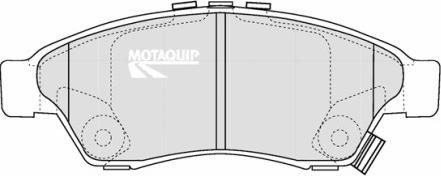 Motaquip LVXL1102 - Гальмівні колодки, дискові гальма autocars.com.ua