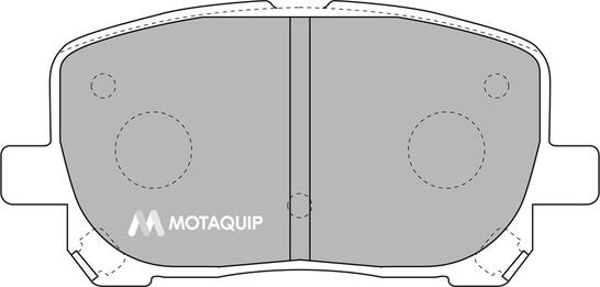 Motaquip LVXL1103 - Гальмівні колодки, дискові гальма autocars.com.ua