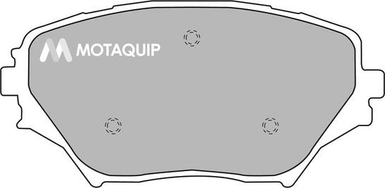 Motaquip LVXL1109 - Гальмівні колодки, дискові гальма autocars.com.ua