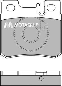 Motaquip LVXL110 - Гальмівні колодки, дискові гальма autocars.com.ua