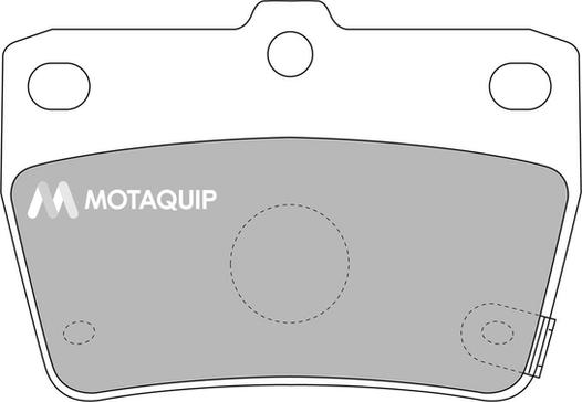 Motaquip LVXL1110 - Тормозные колодки, дисковые, комплект autodnr.net