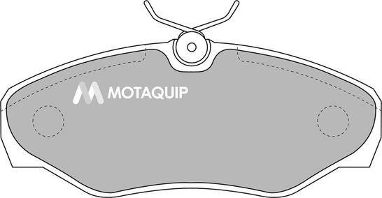 Motaquip LVXL1122 - Гальмівні колодки, дискові гальма autocars.com.ua