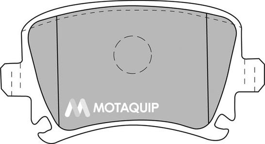 Motaquip LVXL1141 - Гальмівні колодки, дискові гальма autocars.com.ua