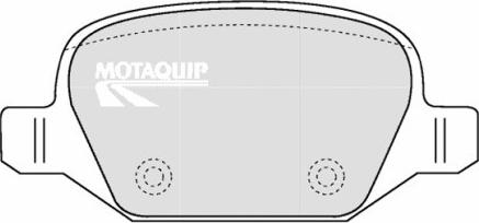 Motaquip LVXL1164 - Гальмівні колодки, дискові гальма autocars.com.ua